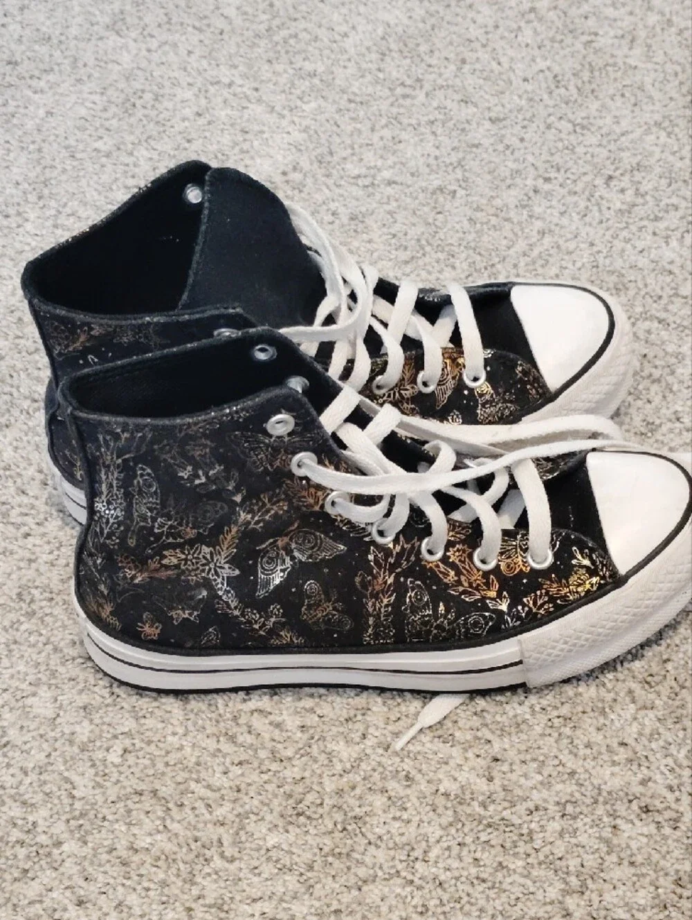 Converse Black/Gold 